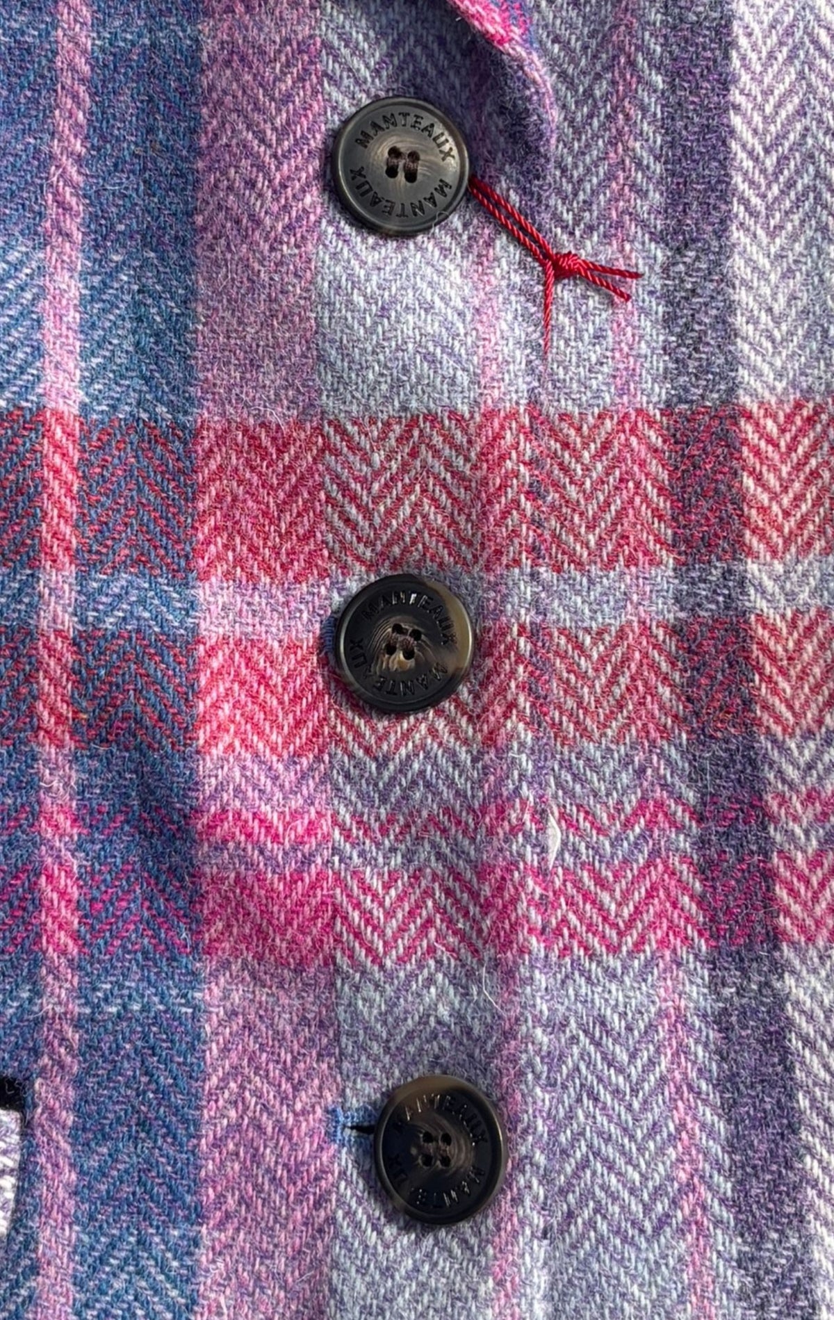 Harris Tweed Jacket in Peony