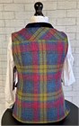 Harris Tweed Gilet, Heather Check