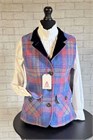 Harris Tweed Gilet, Lavender Check